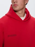 Mens 365 Heavyweight Hoodie - Goji Red