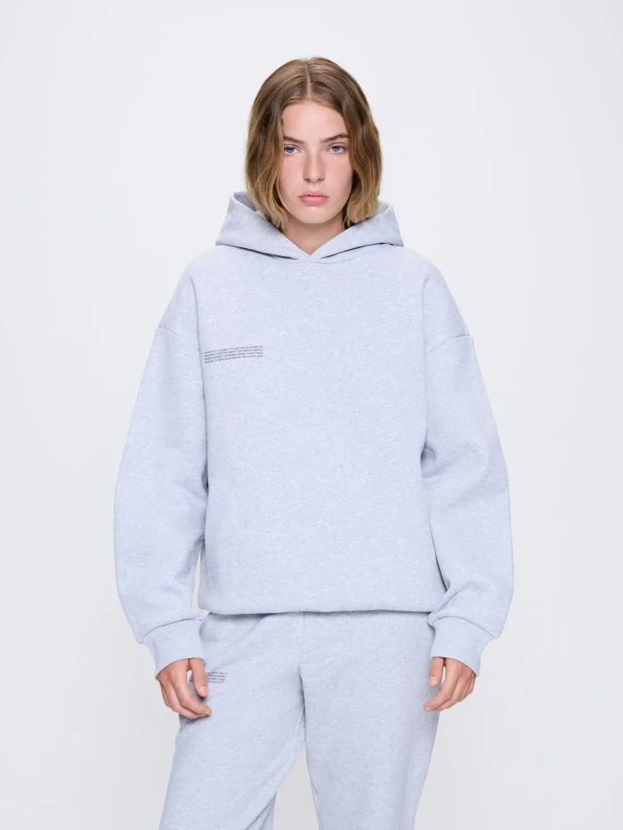 Womens 365 Heavyweight Hoodie - Grey Marl