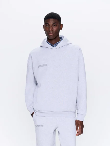 Mens 365 Heavyweight Hoodie - Grey Marl