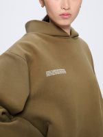 WOMENS 365 HEAVYWEIGHT HOODIE - SOIL BROWN
