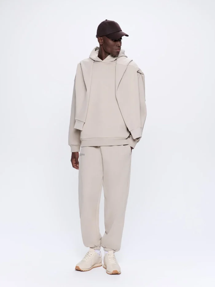 Mens 365 Heavyweight Hoodie - Stone