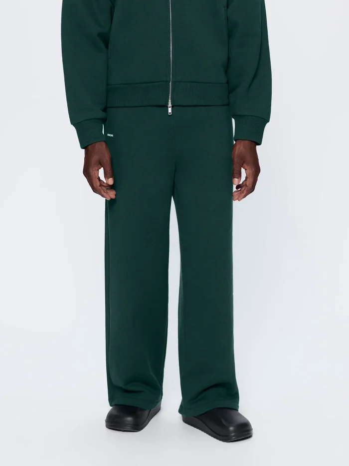 Mens 365 Heavyweight Straight Leg Track Pants - Foliage Green