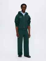 Mens 365 Heavyweight Straight Leg Track Pants - Foliage Green