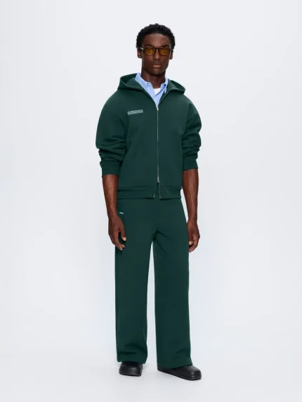 Mens 365 Heavyweight Straight Leg Track Pants - Foliage Green