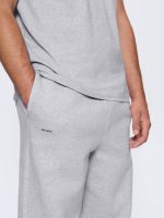 Mens 365 Heavyweight Straight Leg Track Pants - Grey Marl