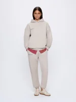Womens 365 Heavyweight Track Pants - Stone