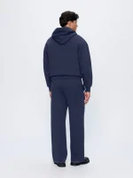 Mens 365 Heavyweight Straight Leg Track Pants - Navy