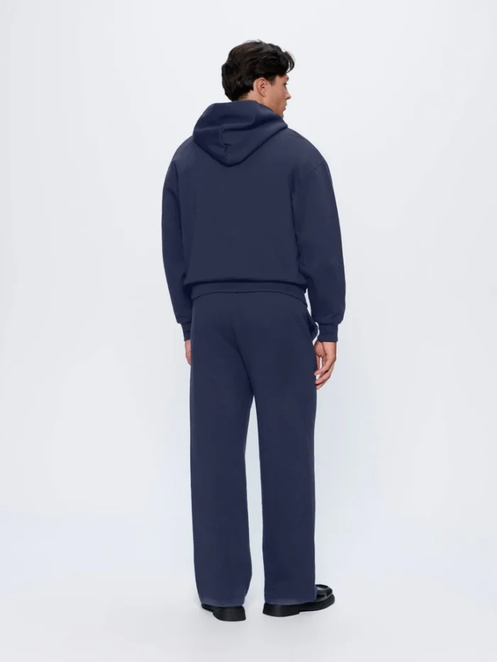 Mens 365 Heavyweight Straight Leg Track Pants - Navy