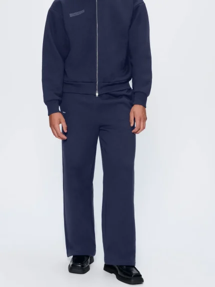 Mens 365 Heavyweight Straight Leg Track Pants - Navy