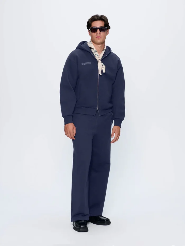 Mens 365 Heavyweight Straight Leg Track Pants - Navy