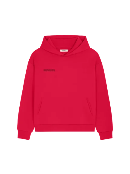 Mens 365 Heavyweight Hoodie - Goji Red