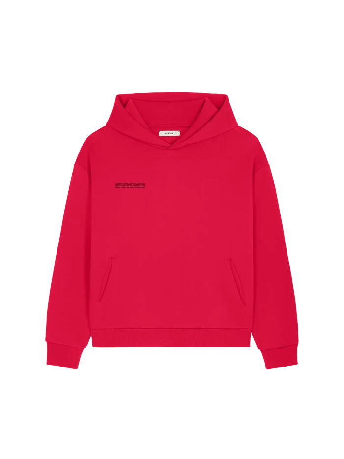 Mens 365 Heavyweight Hoodie - Goji Red