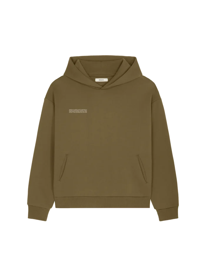 WOMENS 365 HEAVYWEIGHT HOODIE - SOIL BROWN