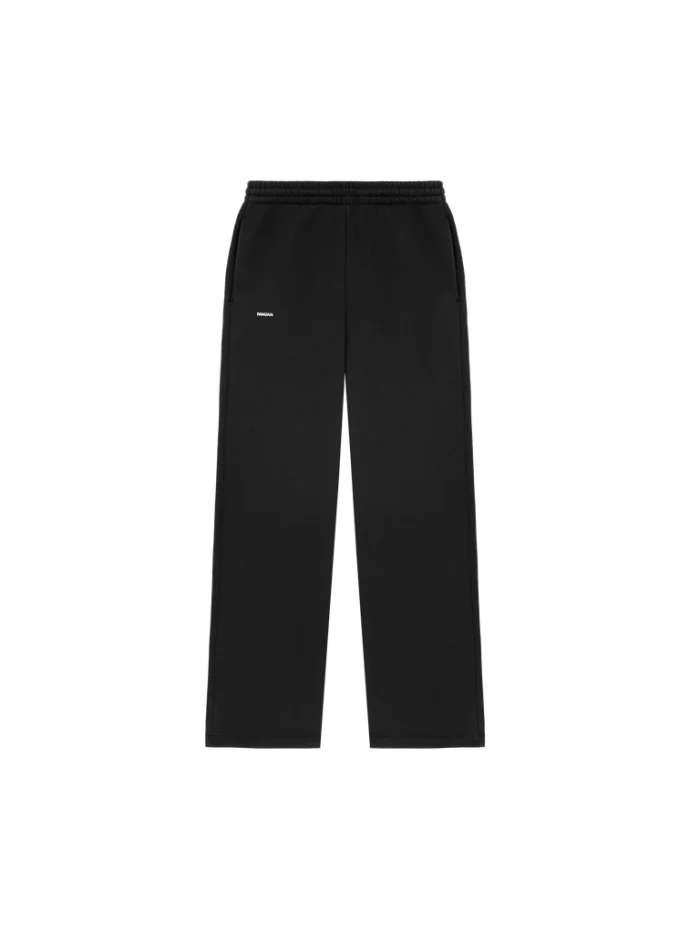Mens 365 Heavyweight Straight Leg Track Pants - Black