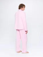 Mens 365 Lightweight Long Pyjama Set - Magnolia Pink