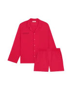 Mens 365 Lightweight Short Pyjama Shorts Set - Goji Red