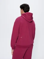 Mens 365 Midweight Hoodie - Milkyway Maroon