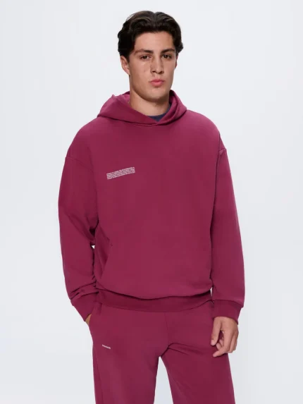 Mens 365 Midweight Hoodie - Milkyway Maroon