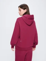 WOMENS 365 MIDWEIGHT HOODIE - MILKYWAY MAROON