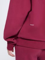 WOMENS 365 MIDWEIGHT HOODIE - MILKYWAY MAROON