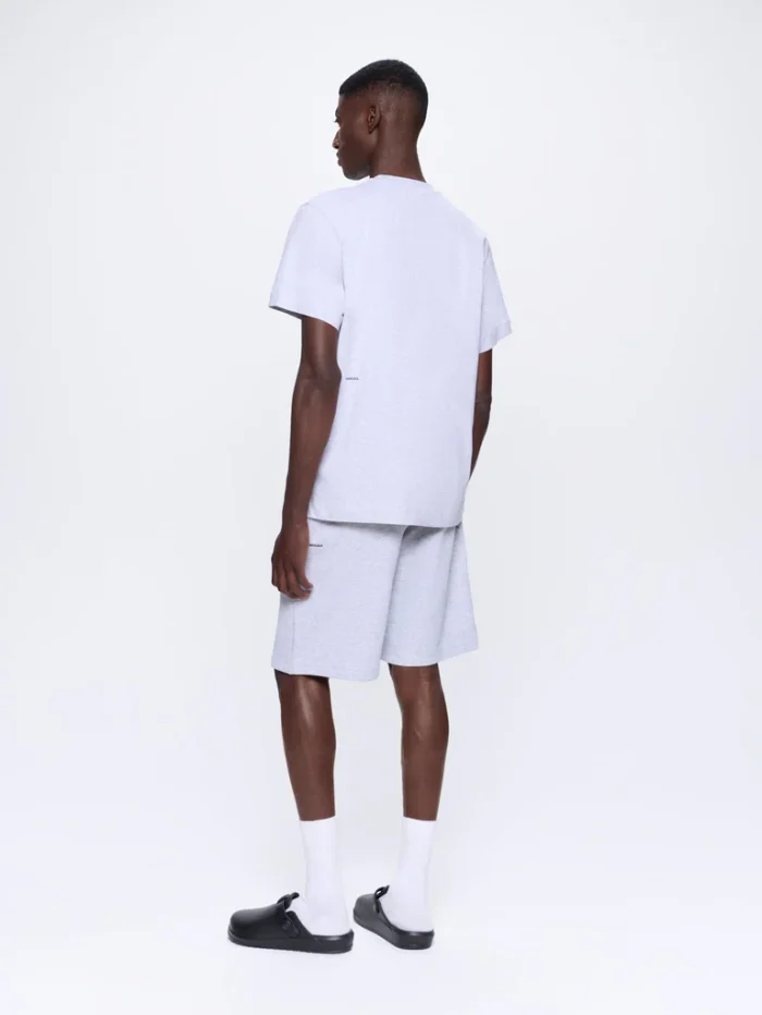 Mens 365 Midweight Long Shorts - Grey Marl