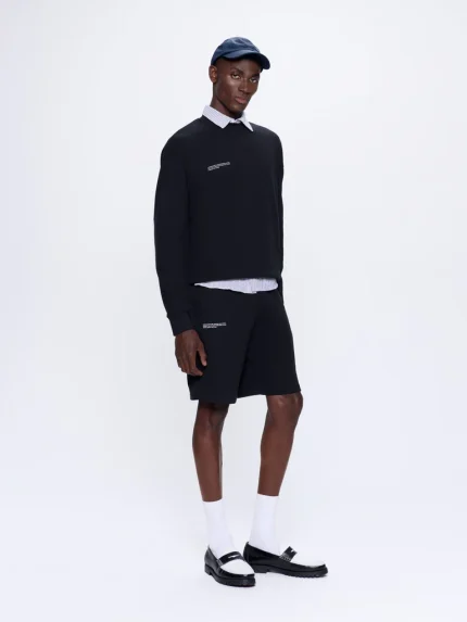 Mens 365 Midweight Long Shorts - Black