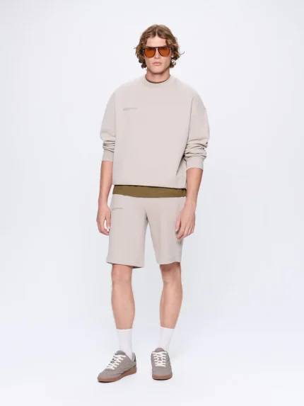 Mens 365 Midweight Long Shorts - Stone