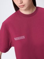 Womens 365 Midweight T-Shirt - Milkyway Maroon