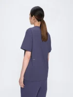 Womens 365 Midweight T-Shirt - Slate Blue