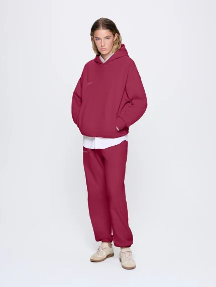 Womens 365 Midweight Track Pants - Milkyway Maroon