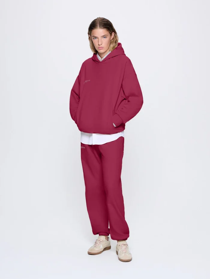 Womens 365 Midweight Track Pants - Milkyway Maroon