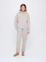 Womens 365 Midweight Track Pants - Stone
