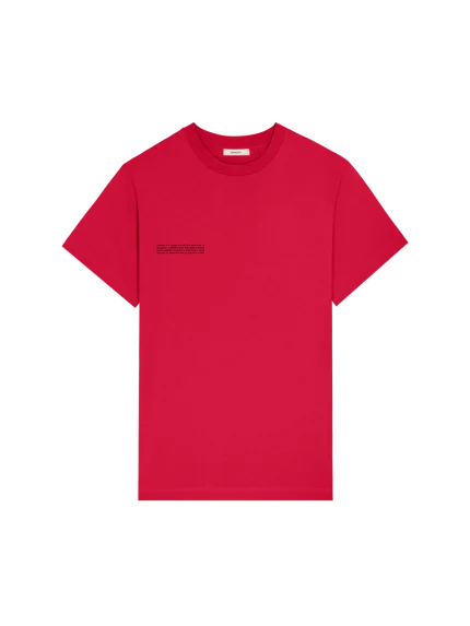 Womens 365 Midweight T-shirt - Goji Red