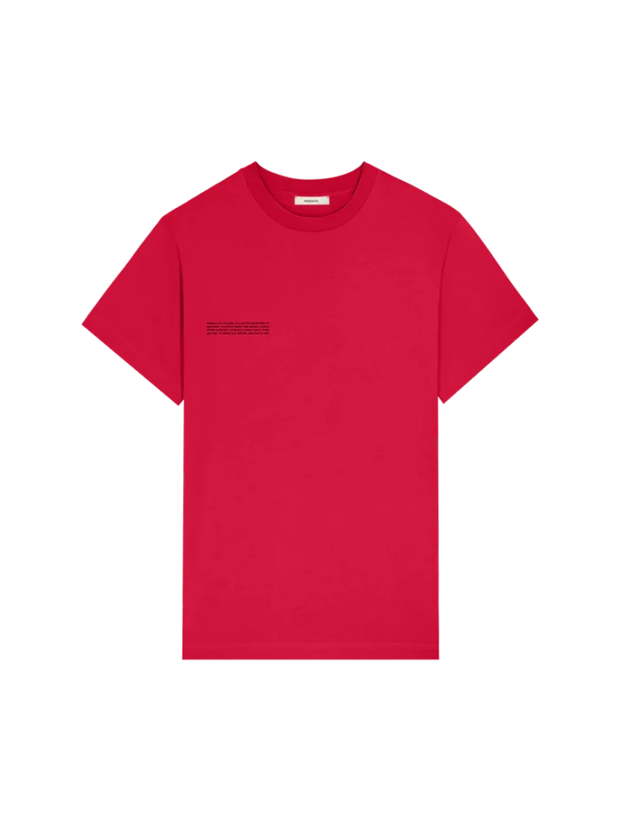 Womens 365 Midweight T-shirt - Goji Red