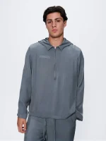 MENS AEONIQ™ HALF-ZIP OVERTOP - ATMOSPHERE GRAY
