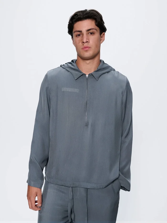 MENS AEONIQ™ HALF-ZIP OVERTOP - ATMOSPHERE GRAY