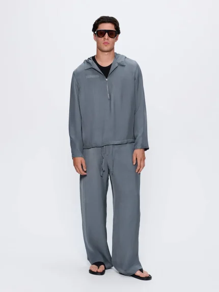 MENS AEONIQ™ HALF-ZIP OVERTOP - ATMOSPHERE GRAY