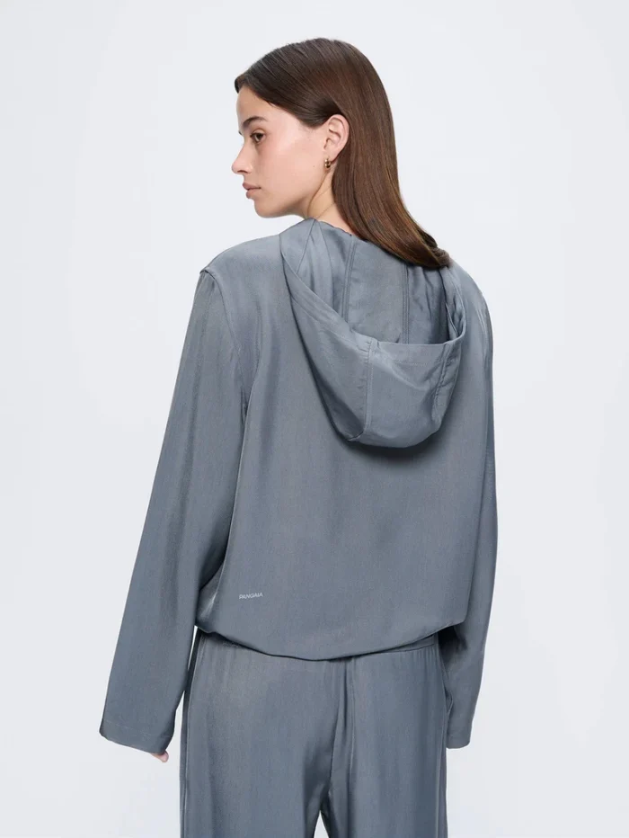 Womens AeoniQ™ Half-Zip Overtop - Atmosphere Gray
