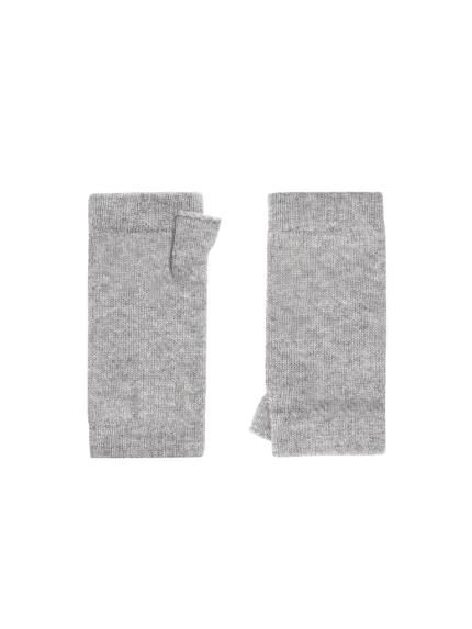 Cashmere Wrist Warmer - Grey Marl