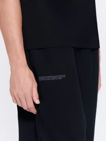 Mens DNA Barrel-Leg Track Pants - Black