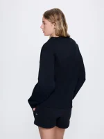 Womens DNA Double Jersey Liner Jacket - Black