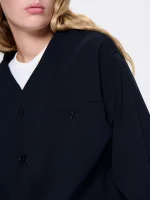 Womens DNA Double Jersey Liner Jacket - Black