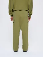 WOMENS DNA DOUBLE JERSEY CARGO TROUSERS - HIGHLAND GREEN