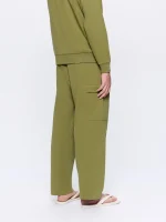 MENS DNA DOUBLE JERSEY CARGO TROUSERS - HIGHLAND GREEN
