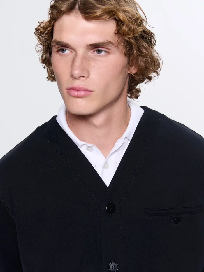 Mens DNA Double Jersey Liner Jacket - Black