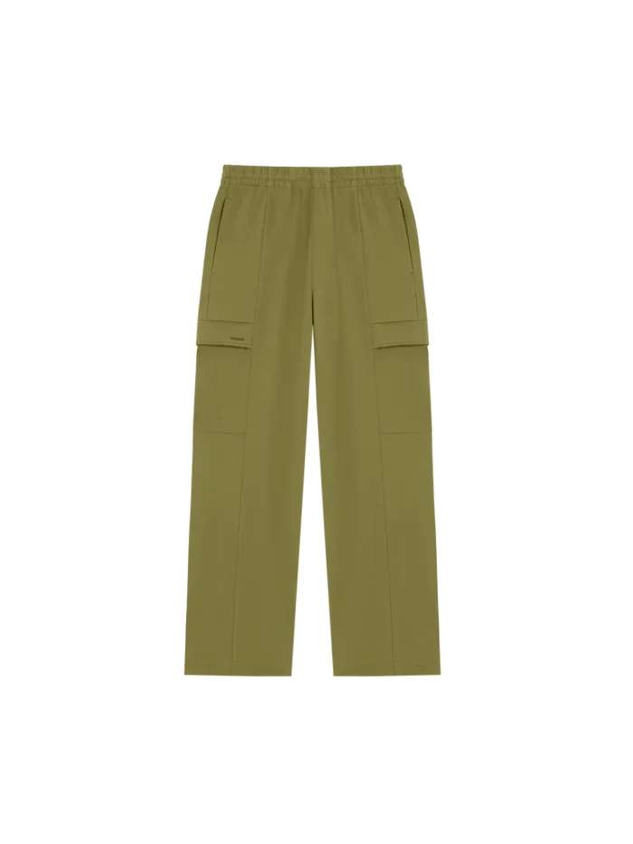 WOMENS DNA DOUBLE JERSEY CARGO TROUSERS - HIGHLAND GREEN