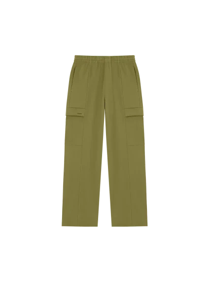 MENS DNA DOUBLE JERSEY CARGO TROUSERS - HIGHLAND GREEN