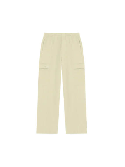 MENS DNA DOUBLE JERSEY CARGO TROUSERS - MAITAKE BEIGE