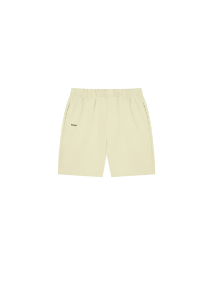 Mens DNA Double Jersey Panelled Shorts - Maitake Beige