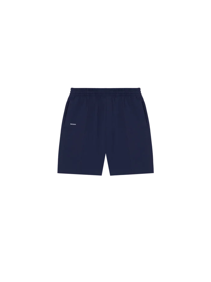 Mens DNA Double Jersey Panelled Shorts - Navy